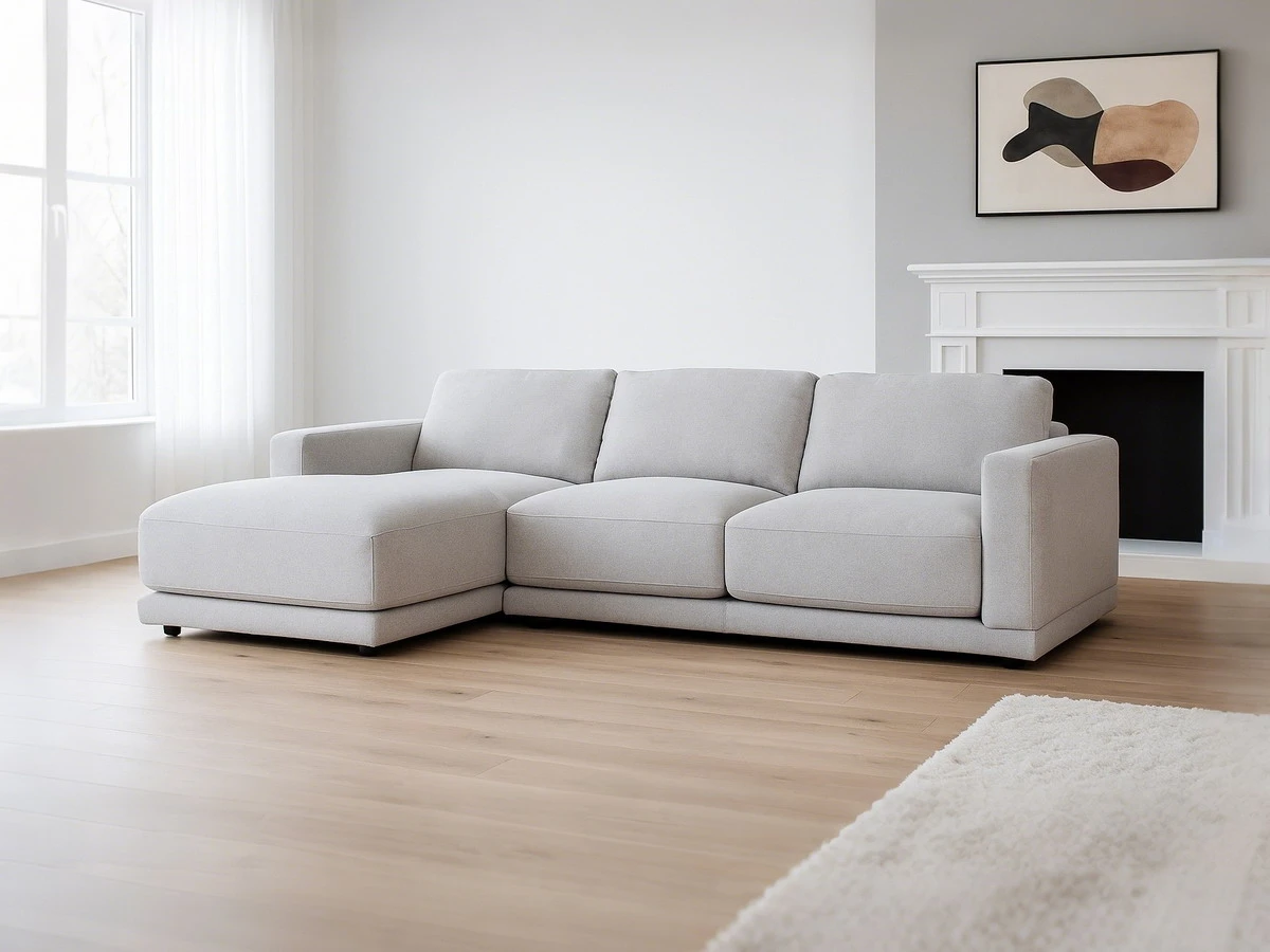 Adrianna, QS3070, static sofa, in fabric/chenille, B2B wholesale furniture