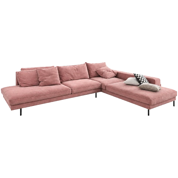 Aditi, QS1034, static sofa, in fabric/chenille, B2B wholesale furniture