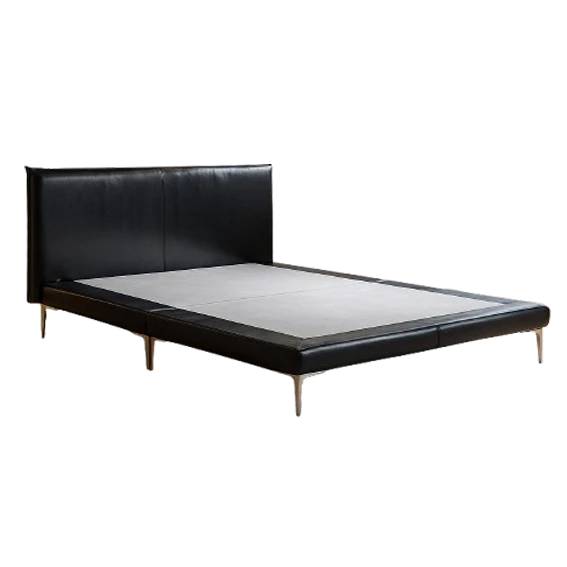 Abraham, QB2119, upholstered bed, in faux leather/PU, B2B wholesale furniture