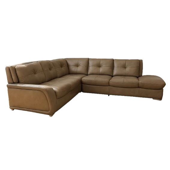 Annah, QS3131, static sofa, in leatherair, B2B wholesale furniture