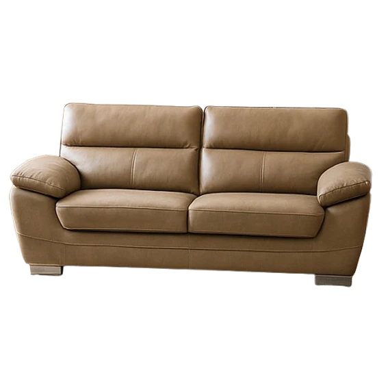 Annalee, QS3132, static sofa, in leatherair, B2B wholesale furniture