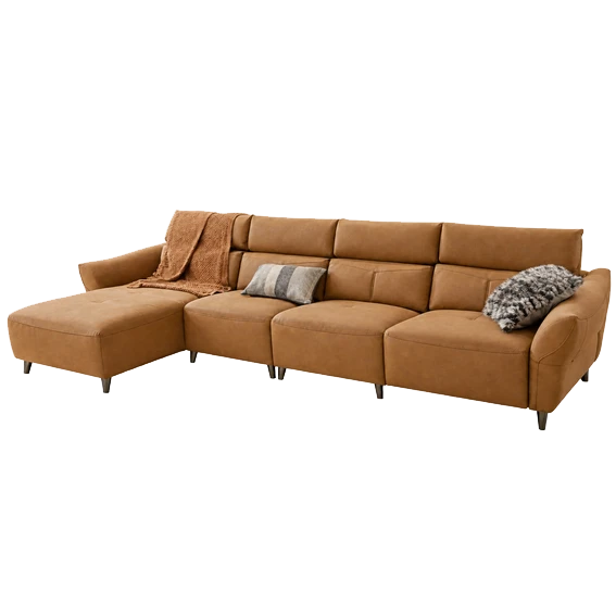Artis, QS3168, static sofa, in leather/cow, B2B wholesale furniture