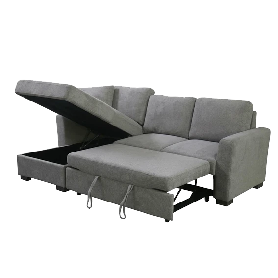 Audrea, QS4092, sofa bed, in fabric/linen-look-woven, B2B wholesale furniture