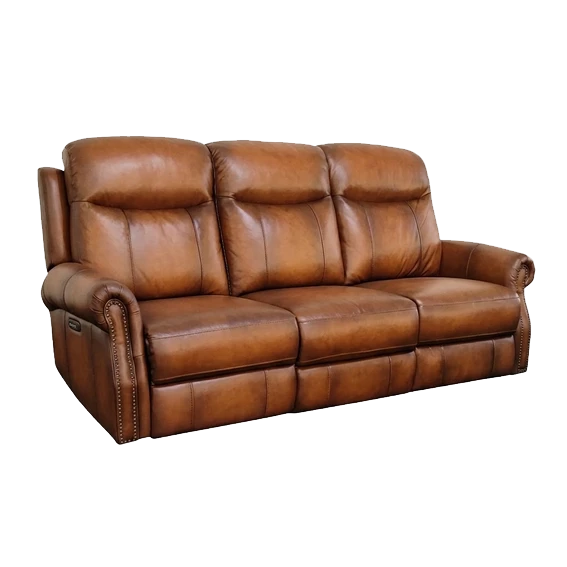 Arnoldo, QS5041, recliner sofa, in leather/waxed cow genuine, B2B wholesale furniture
