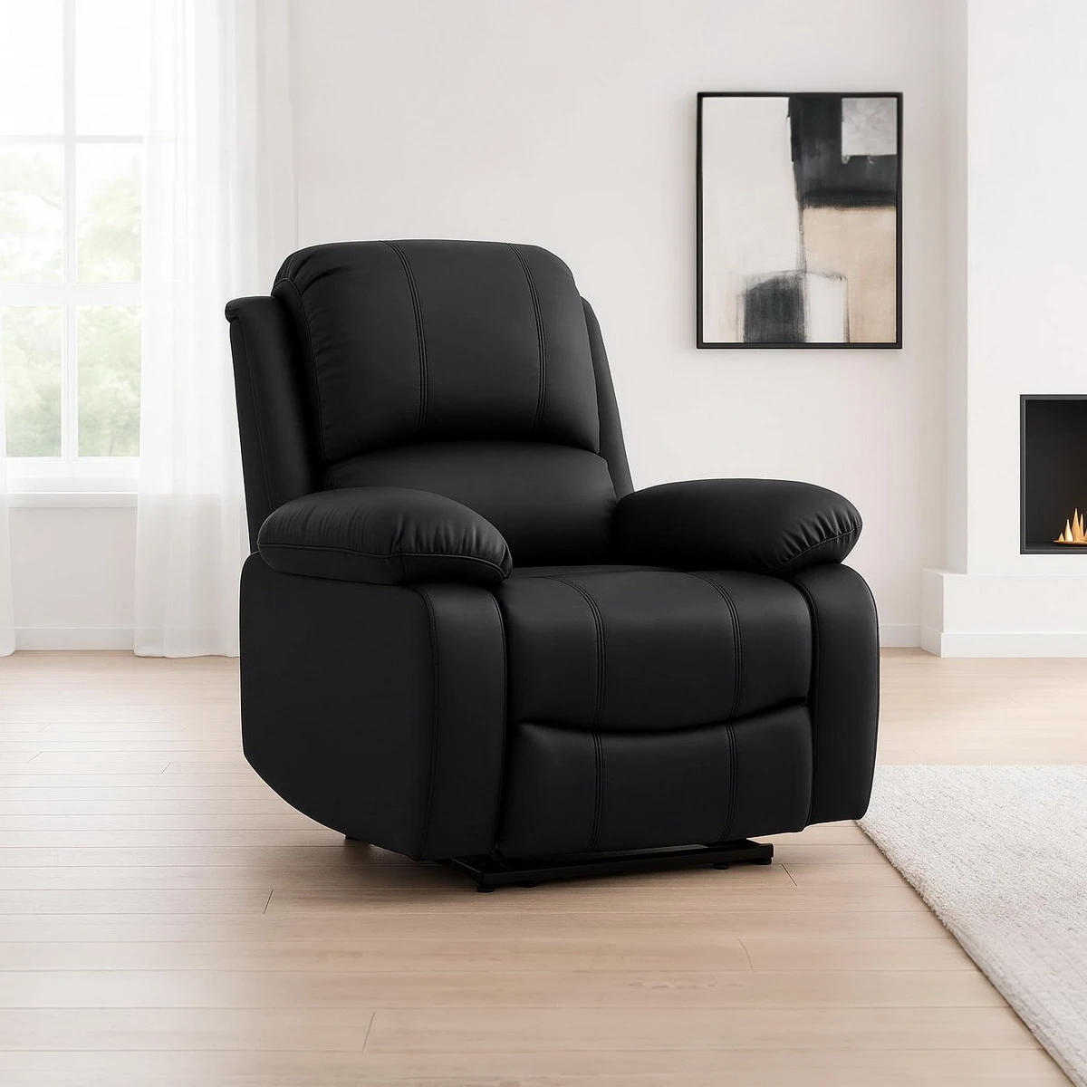 Alfredo. Alfredo, QS5103, chair, in faux leather/PU, B2B wholesale furniture — view 1