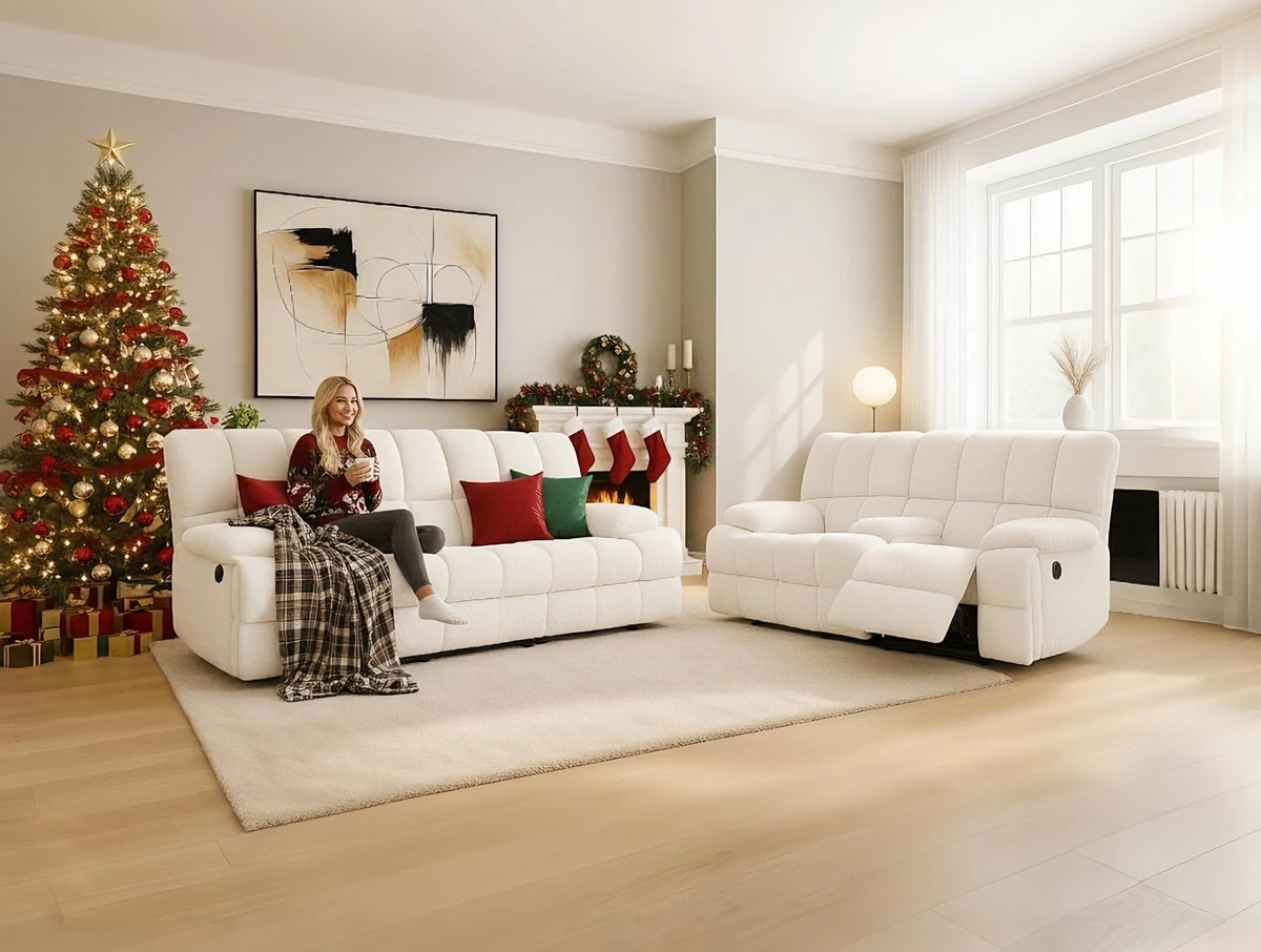 Adelia, QS5140, recliner sofa, in fabric/Paded Suede, B2B wholesale furniture