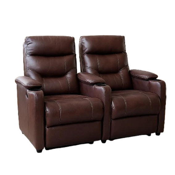 Alonso, QS5147, recliner sofa, in leather/cow, B2B wholesale furniture