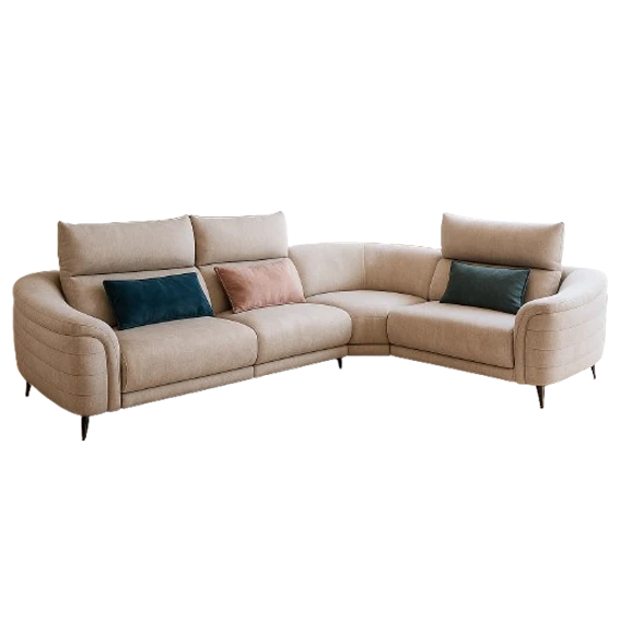 Arianna, QS6048, recliner sofa, in fabric/performance suede fabric, B2B wholesale furniture