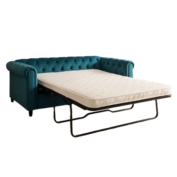 Abel, QS7086, sofa bed, in fabric/velvet, B2B wholesale furniture