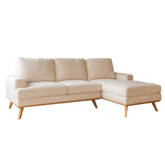Arielle, QS8048, static sofa, in fabric/Bouclé, B2B wholesale furniture