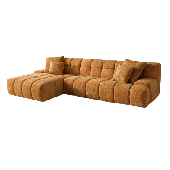 Adolphus, QS8061, static sofa, in fabric/Bouclé, B2B wholesale furniture